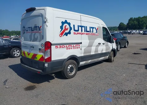 2020 Ford Transit z USA, uszkodzony, nr VIN 1FTBR1C87LKB23910